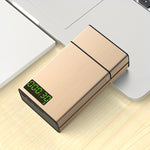 SmartTimer™ Timed Lock Cigarette Case for Adults | Rechargeable Self-Control Box