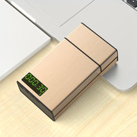 SmartTimer™ Timed Lock Cigarette Case for Adults | Rechargeable Self-Control Box